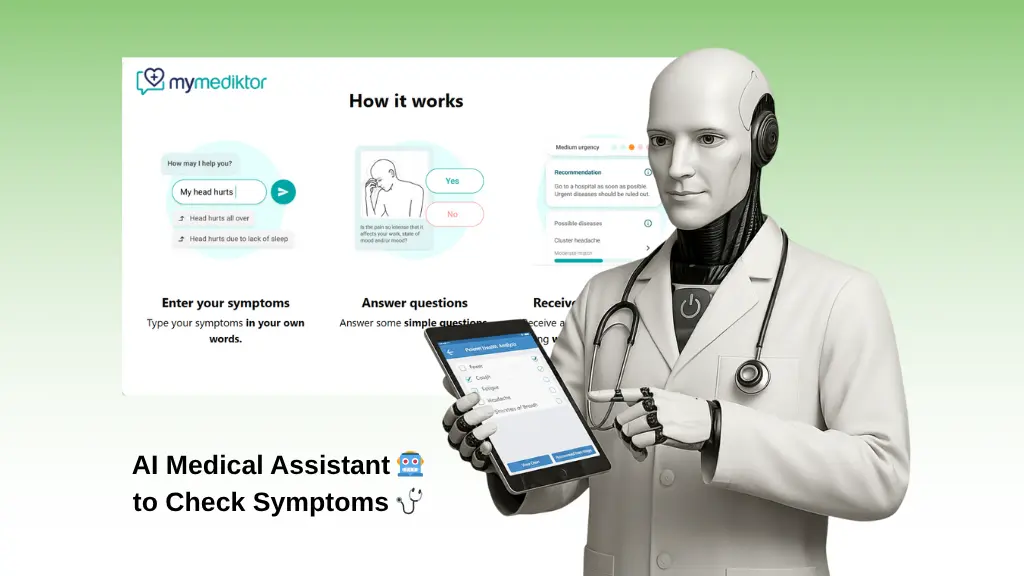 Mediktor: Your Smart AI Medical Assistant to Check Symptoms Fast
