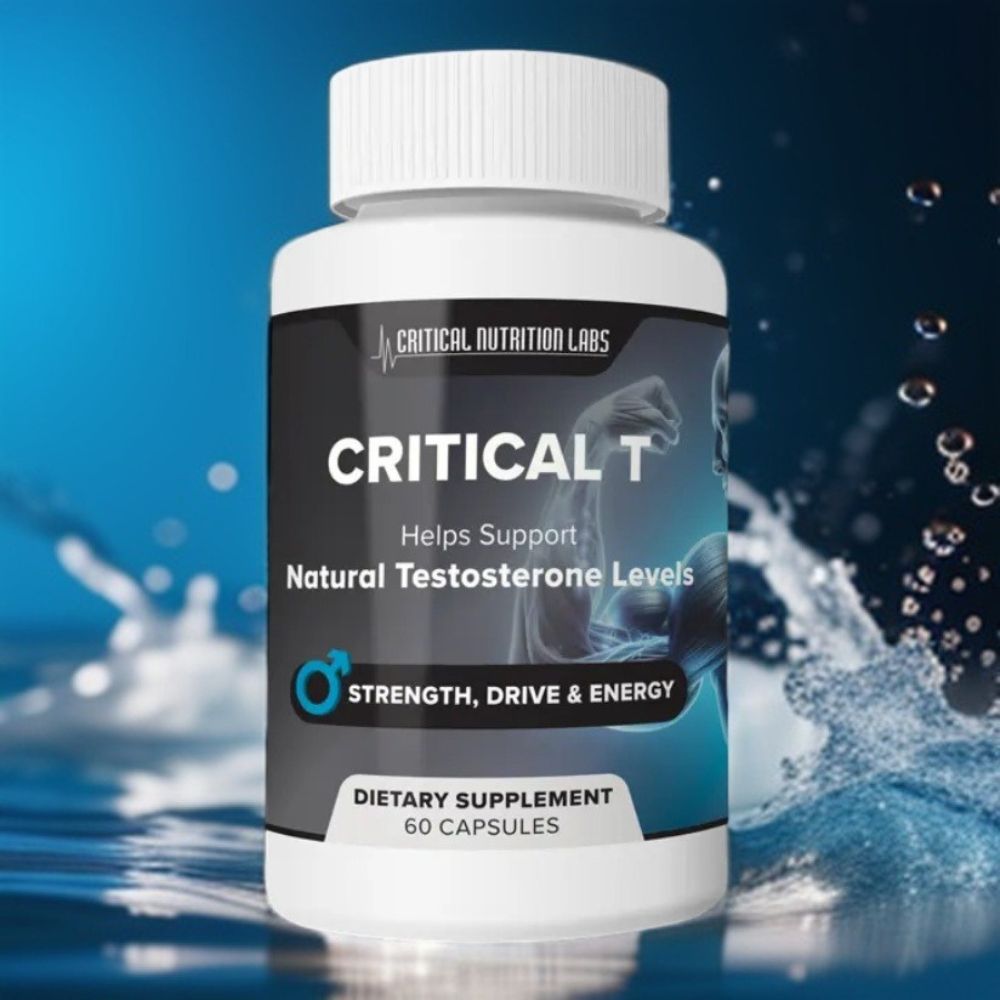 Critical T: Top Testosterone Booster for Male Vitality & Energy